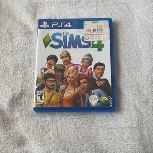 The Sims 4 PS4 Game Blue Case
